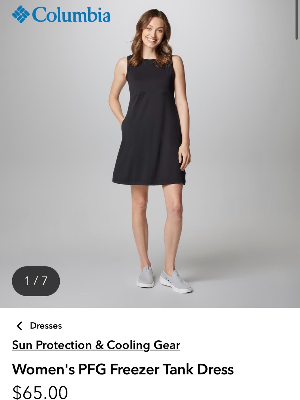 Columbia PFG Freezer Tank Dress
